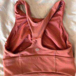 Coral Lululemon Sports Bra